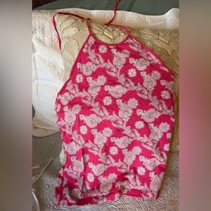 Gap pink tank halter style